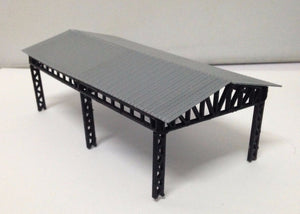 Medium Open Shed for Cargo / Equipment HO OO Scale Outland Models Train Railroad