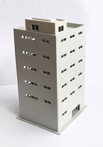 Downtown City Office Building N Scale Outland Models Railway Scenery Layout