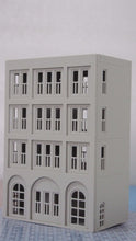 将图片加载到图库查看器，Modern City Building 4-Story House / Shop N Scale 1:160 Outland Models Railway