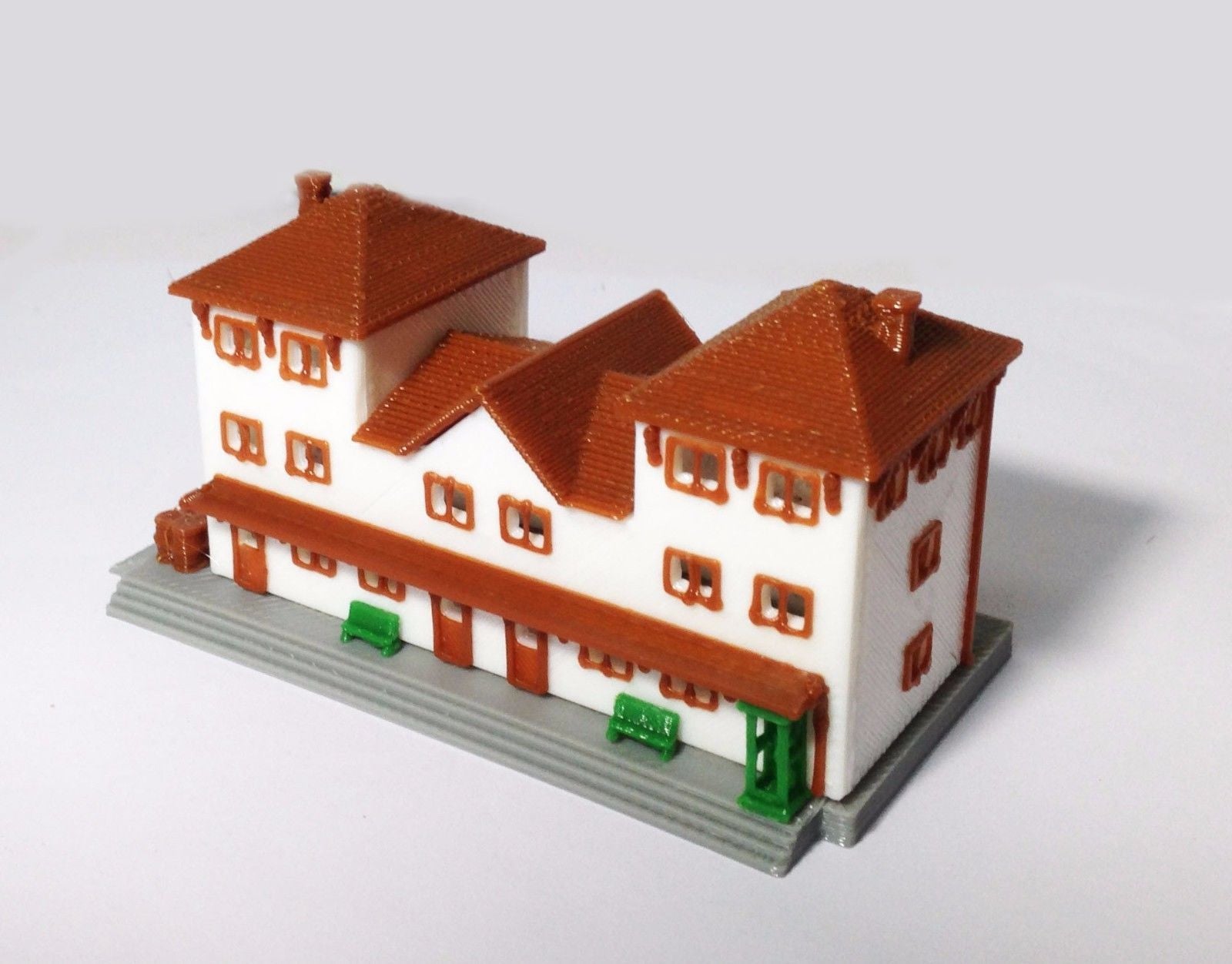Outland Models Train Railway Layout Trackside Buil... – Grandado Outland Models Train Railway Layout Trackside Buil... – Grandado