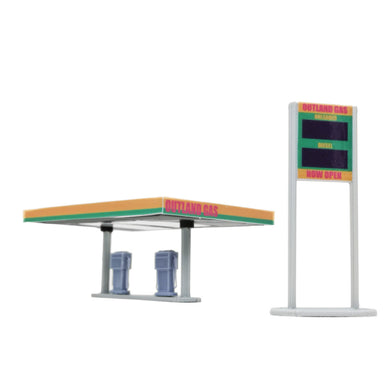 Gas Station 1:87 HO Scale