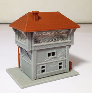 Train Station Signal Box / Tower Z Scale Outland Models Train Railway Layout
