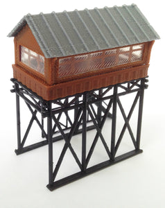 Station Overhead Signal Box / Tower Z Scale Outland Models Train Railway Layout