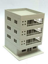 Cargar imagen en el visor de la galería, Modern 4-Story Office Building Unpainted N Scale 1:160 Outland Models Railway
