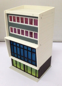 Colored Modern Building Stylish Shopping Centre N Scale Outland Models Railway