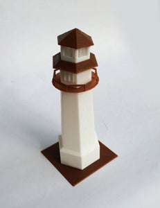 Building Country Lighthouse Z Scale 1:220 Outland Models Train Railway Scenery