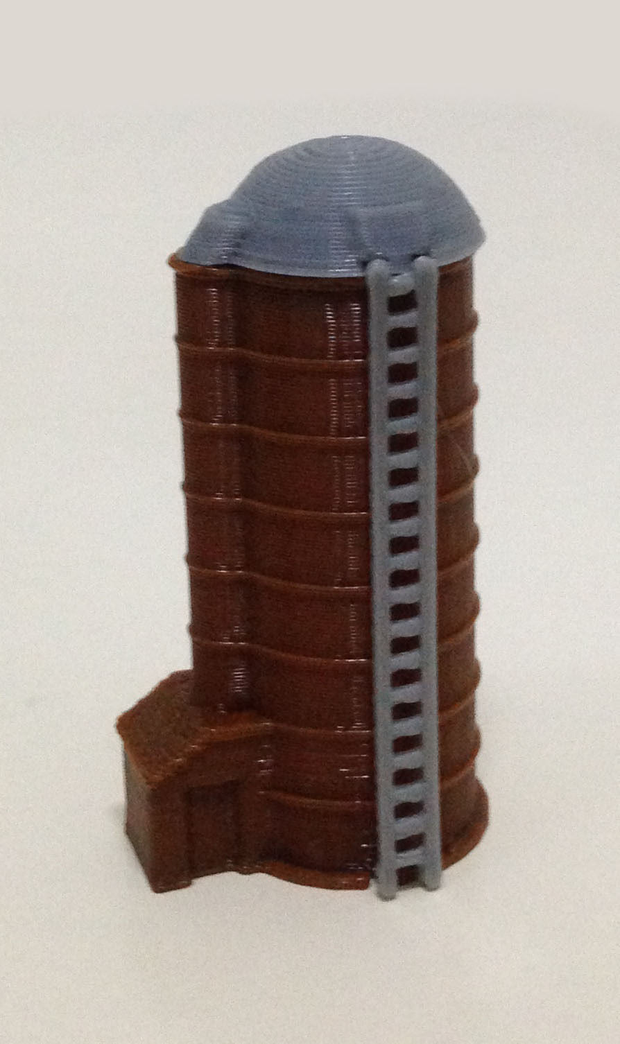 Country Farm Grain Silo Z Scale 1:220 Outland Models Train Railway Lay, image size:894x1506
