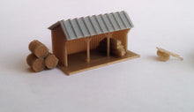Load image into Gallery viewer, Country Farm House Shed Cottage Set Z Scale Outland Models Train Railway Layout