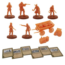 Load image into Gallery viewer, Bloody West Series Cowboy Figure w Cards 28mm Scale