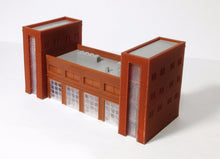 Load image into Gallery viewer, Fire / Police Headquarter with 4-Bay Garage Z Scale Outland Models Train Railway