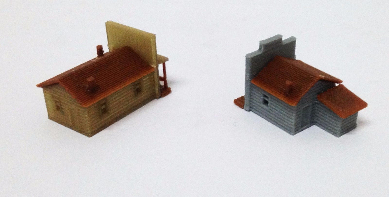 Kit Edificio Industriale Outland Models In Resina Per Plastici Ferroviari Scala Z 1:220