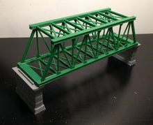 将图片加载到图库查看器，Truss Bridge  with Piers Z Scale Outland Models Train Railroad