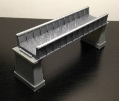 Girder Bridge with Piers Z Scale Outland Models Railroad