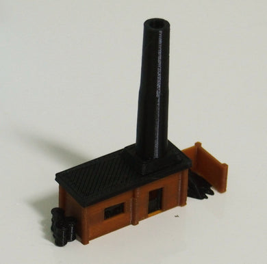 Small Boiler House with Chimney N / Z Scale
