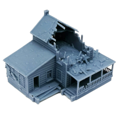 Destroyed Country House 1:144
