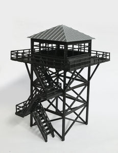 Watchtower / Lookout Tower OO HO Scale Outland Models Railway Scenery Miniature
