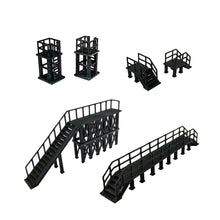 Load image into Gallery viewer, Industrial Stairs/Platform Series S Scale/1:64