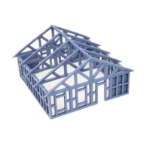 House Framework Under Construction 1:160 N Scale