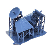 Load image into Gallery viewer, Outland Models Railway Scenery Parabolic Antenna w Control Room x2 1:87 HO Scale