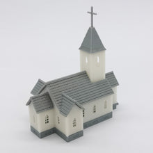 Load image into Gallery viewer, Country Church 1:220 Z Scale Outland Models Railroad Scenery