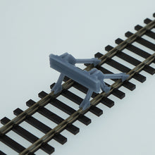 将图片加载到图库查看器，Outland Models Model Railroad Track Buffer / Stop 4 pcs HO Scale 1:87