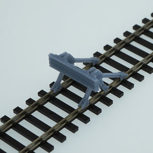 Outland Models Model Railroad Track Buffer / Stop 4 pcs HO Scale 1:87