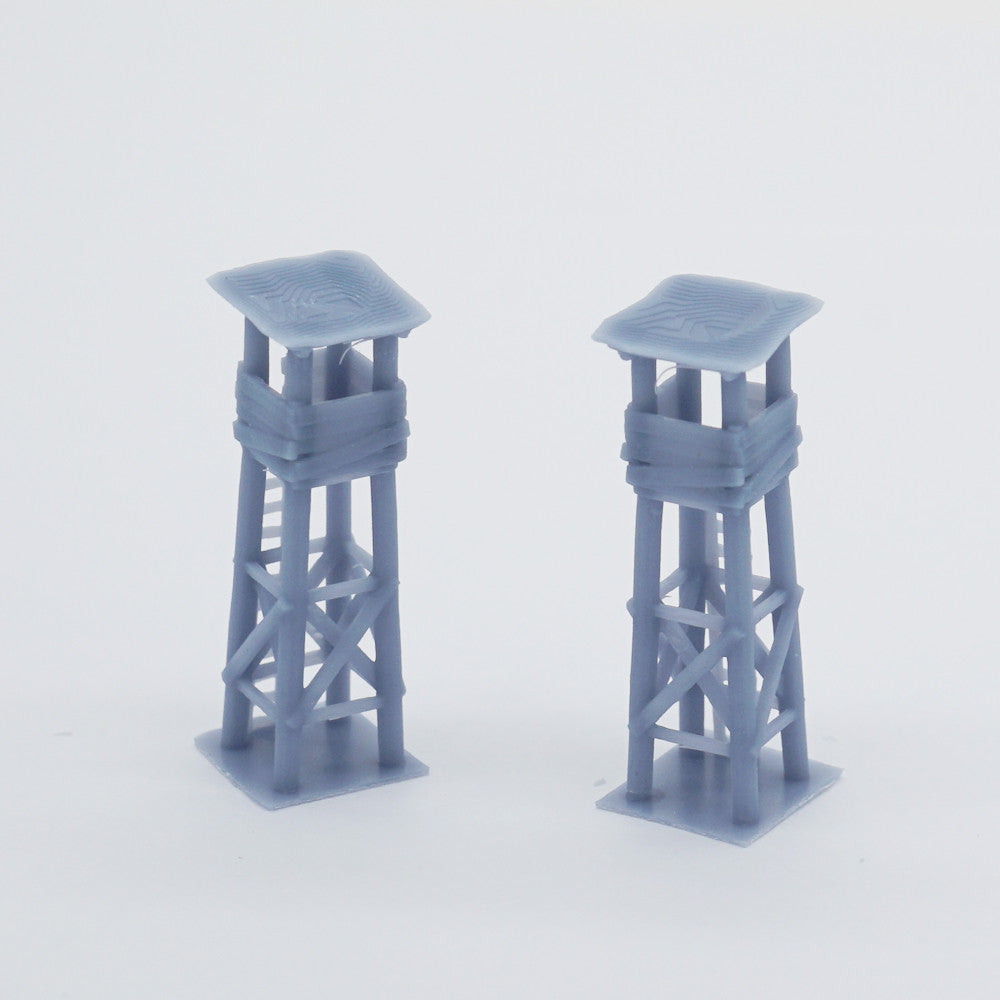 Outland Models Model Railroad Scenery Layout Small Watchtower Set 1:22