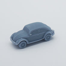 将图片加载到图库查看器，Outland Models Model Railroad Scenery Vintage City Car VW Beetle HO Scale 1:87