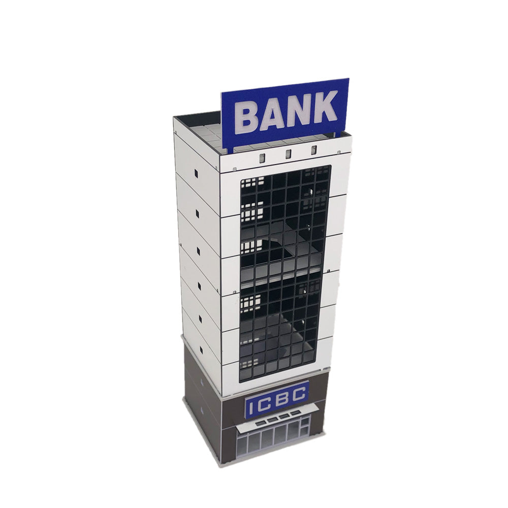 Modern Bank/Company Headquarter Building N Scale