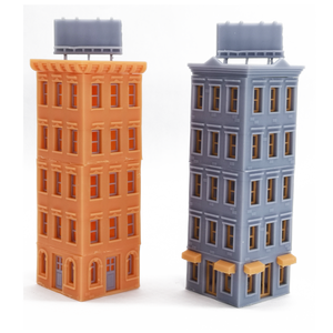 N Scale Buildings Lgb Train Accessories HO Scale Outland Models Railway Modern Tall... Parking Garage - Foto 4