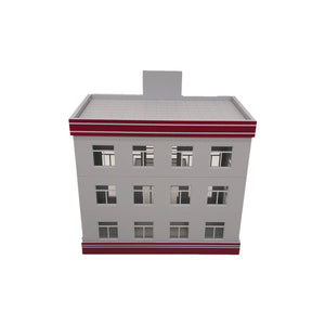 Outland Models Railway Scenery City Small Hospital/Clinic Building 1:64 S Scale