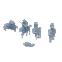 Load image into Gallery viewer, Old West Cowboy on Horse Figure Set 1:160 N Scale
