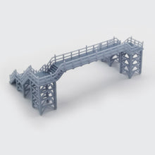 Load image into Gallery viewer, Overhead Footbridge 1:220 Z Scale Outland Models Railway Scenery