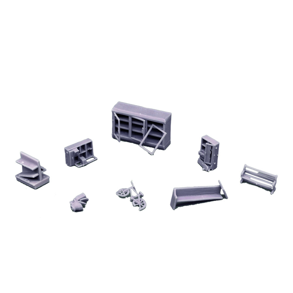 Ghost Town Detail Accessory Set 1:87 HO Scale