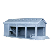 Load image into Gallery viewer, Warehouse Loading Dock w Accessories 1:220 Z Scale