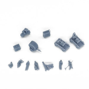 Outland Models Railway Scenery Maintenance Worker & Equipment Set Outland Models Railway Scenery Maintenance Worker & Equipment Set