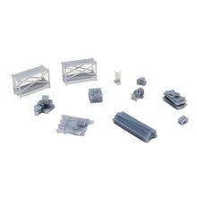 Load image into Gallery viewer, Construction Site Accessory Set 1:160 N Scale