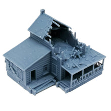 Charger l&#39;image dans la galerie, Damaged Country House 1:160 N Scale