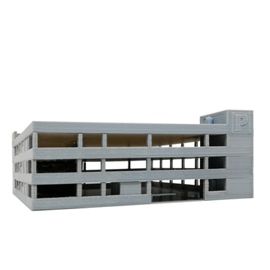4-Story Car Parking Building 1:87 HO Scale