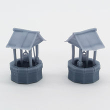 Load image into Gallery viewer, Western Country Accessory Well 2 pcs 1:87 HO Scale Outland Models Railway Scenery